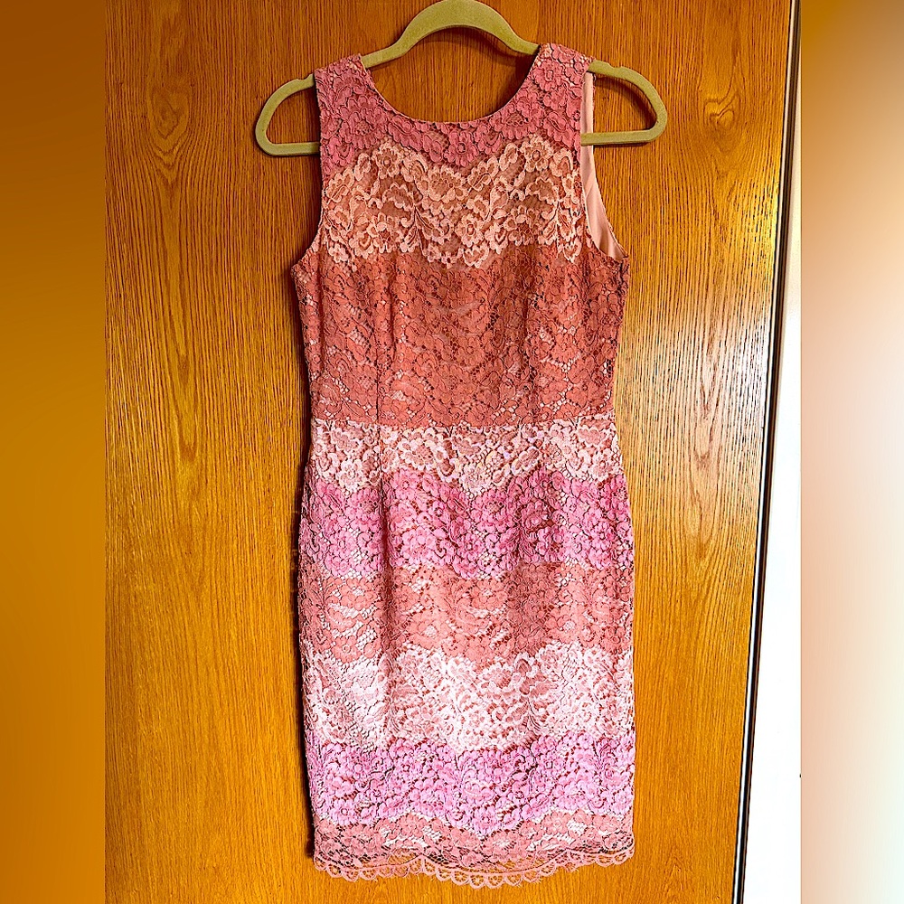 Tahari Size 6 Lace Dress